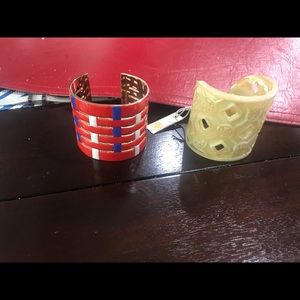Brand new Tory Burch cuff bracelets with tags